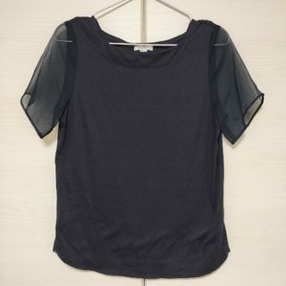 エンスイート シアー 半袖 Tシャツ カットソー 半袖 M(カットソー(半袖/袖なし))