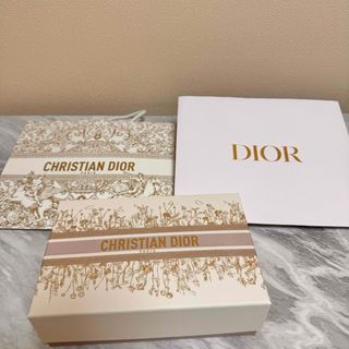 クリスチャンディオール(Christian Dior)のdior box&bag 箱と紙袋2つ(ラッピング/包装)