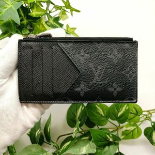 ルイヴィトン(LOUIS VUITTON)のルイヴィトン　フラグメントケース　コインカードホルダー　エクリプス　ブラック(コインケース/小銭入れ)