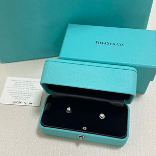 Tiffany & Co. - ティファニー　ソリティア　ダイヤモンドピアス　0.29カラット 