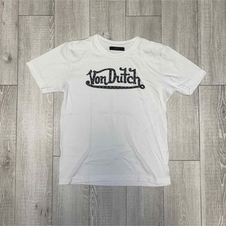 ボンダッチ(Von Dutch)のvon dutch 00s Y2K archiveチェックロゴ 半袖 Tシャツ(Tシャツ/カットソー(半袖/袖なし))