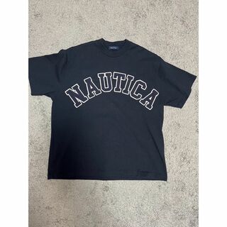 NAUTICA - 【中古品】NAUTICA　Arch Logo S/S Tee