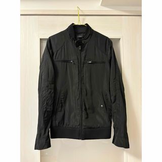 ディーゼル(DIESEL)の【美品】DIESEL ジャケット/ブルゾン　ブラック　S(ブルゾン)