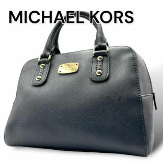 マイケルコース(Michael Kors)のMICHAEL KORS マイケルコース　ハンドバッグ　ネイビー　A544(ハンドバッグ)