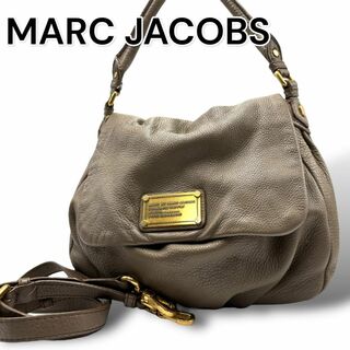 MARC JACOBS - マークジェイコブス　ハンドバッグ　ショルダーバッグ　ブラウン　レザー　A539