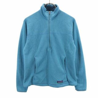 パタゴニア シンシラ ハーフジップ フリースジャケット S ブルー patagonia SYNCHILLA プルオーバー アウトドア レディース(その他)