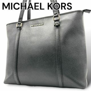 マイケルコース(Michael Kors)のマイケルコース　ショルダーバッグ　ブラック　レザー　A537(ショルダーバッグ)