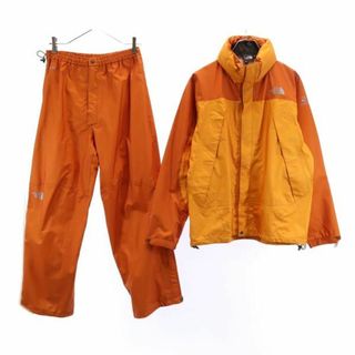 ザノースフェイス(THE NORTH FACE)のノースフェイス NP10710 アウトドア ナイロンジャケット 上下 セットアップ M オレンジ系 THE NORTH FACE メンズ(ナイロンジャケット)