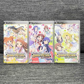 PSP アイドルマスター シャイニーフェスタ ファンキーノート 3本セット