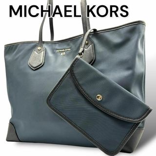 マイケルコース(Michael Kors)のマイケルコース　ショルダーバッグ　トートバッグ　ネイビー　ナイロン　A533(トートバッグ)