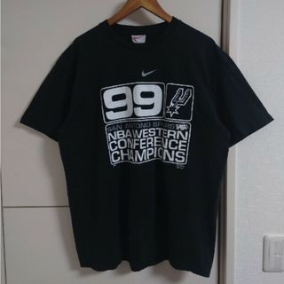 NIKE - NIKE ナイキ Tシャツ 90s古着 NBA スパーズ バスケットボール