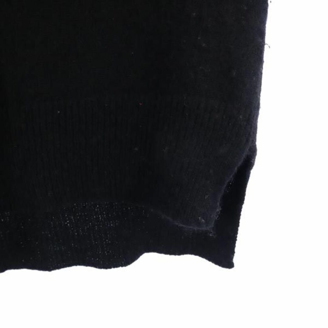 Yohji Yamamoto - ヨウジヤマモト ウール 長袖 ニット 2 黒 Yohji Yamamoto - ヨウジヤマモト ウール 長袖 ニット 2 黒