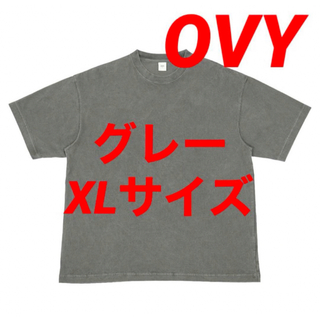 XLサイズ OVY Pigment Dyed T-shirts gray(Tシャツ/カットソー(半袖/袖なし))