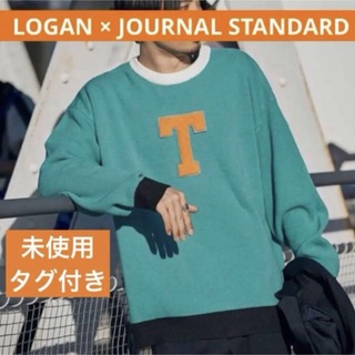 JOURNAL STANDARD - LOGAN×ジャーナルスタンダード カレッジニットセーター ワッペン アメリカン
