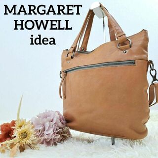 MARGARET HOWELL - マーガレットハウエル　アイデア　ショルダーバッグ　トートバッグ　2way　レザー