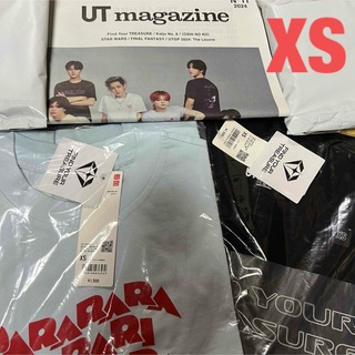ユニクロ(UNIQLO)のユニクロ　トレジャー　UT XS 2枚　マガジン付き(Tシャツ(半袖/袖なし))