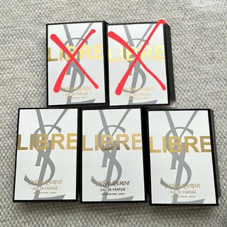 イヴサンローラン(Yves Saint Laurent)の新品未使用 試供品 イヴ・サンローラン リブレ オーデパルファム 3点(ユニセックス)