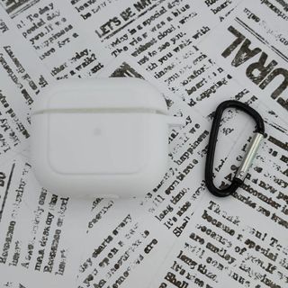 AirPods 第3世代 シリコンケース (02) ホワイト(モバイルケース/カバー)