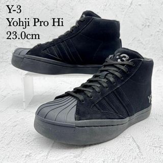 ワイスリー(Y-3)の【美品】Y-3 ワイスリー YOHJI PRO トリプルブラック キャンバス(スニーカー)