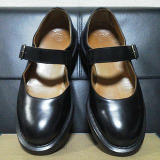 ドクターマーチン(Dr.Martens)のDr.Martens INDICA UK5 黒 メリージェーン インディカ(ローファー/革靴)