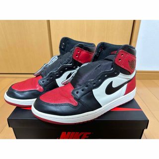 ナイキ(NIKE)のNIKE AIR JORDAN 1 RETRO HIGH BRED TOE(スニーカー)