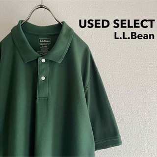 エルエルビーン(L.L.Bean)の古着 “L.L.Bean” Plain Polo Shirt / グリーン ポロ(ポロシャツ)