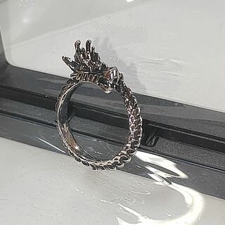 指輪  フリーサイズ  + 竜 B02(リング(指輪))