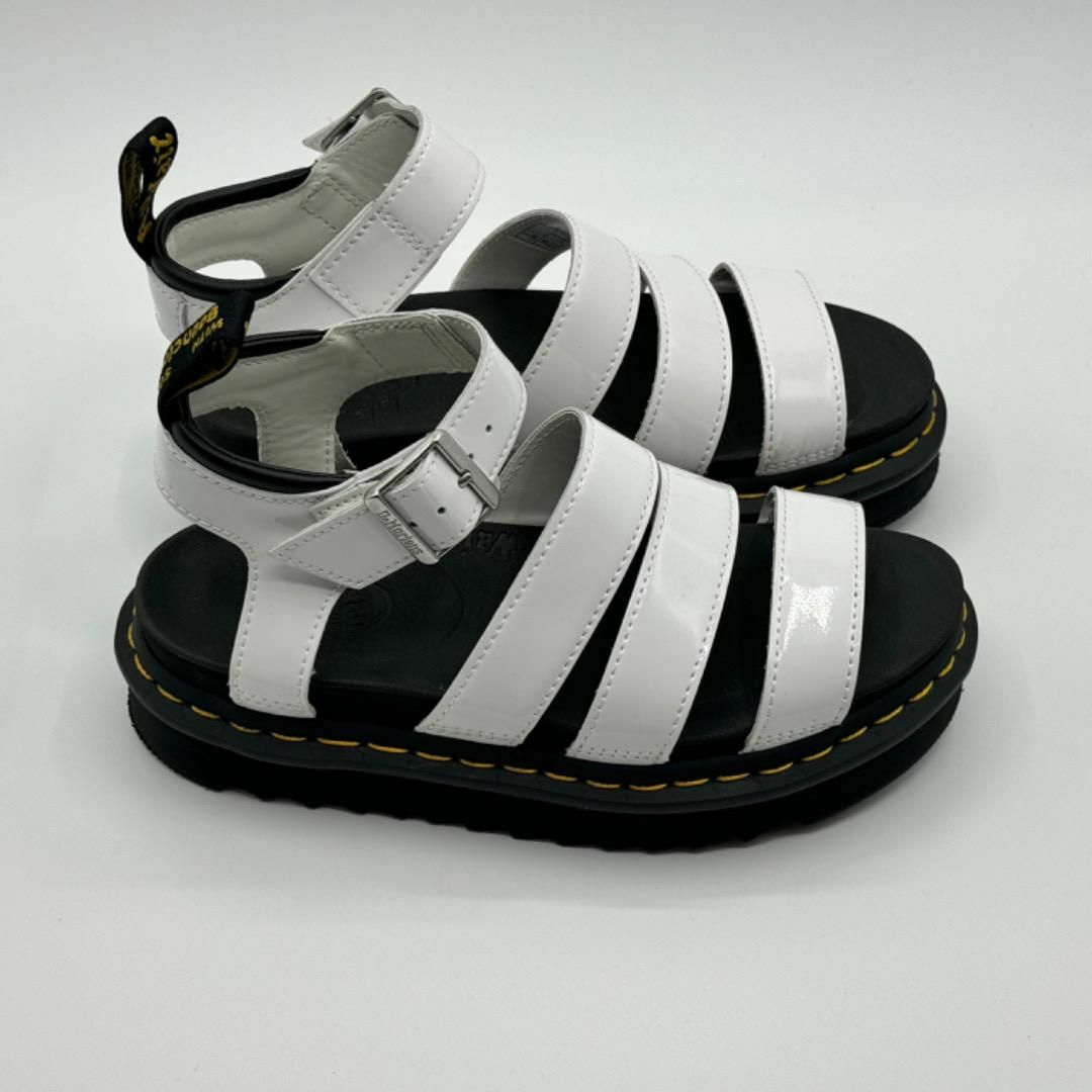 Dr.Martens BLAIRE シャークソール サンダル エナメル Dr.Martens BLAIRE シャークソール サンダル エナメル