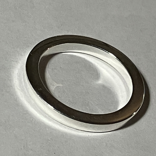 シルバーリング　サイズ約13号　リング幅約2ミリ silver ring(リング(指輪))
