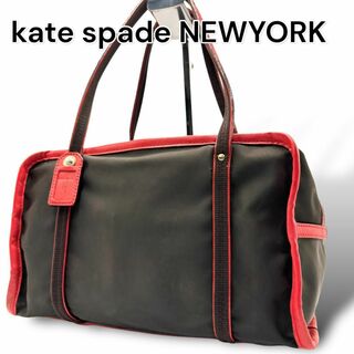 kate spade new york - ケイトスペードニューヨーク　ハンドバッグ　ナイロン　ブラック　A375