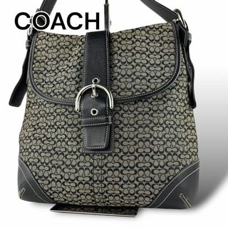 コーチ(COACH)のコーチ　ショルダーバッグ　シグネチャー　ブラック　A180(ショルダーバッグ)