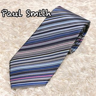 ポールスミス(Paul Smith)の228★Paul Smith ポールスミス マルチストライプ ネクタイ　シルク(ネクタイ)