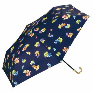 【色: ネイビー】Wpc. 日傘 折りたたみ傘 遮光デルフィニウム ミニ ネイビ(その他)