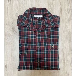 LYLE&SCOTT - LYLE＆SCOTT ポロシャツ チェック 長袖 長袖シャツ　メンズ　L