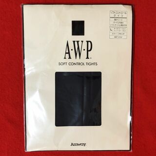 アムウェイ(Amway)のアムウェイソフトコントロールタイツ50デニール黒Lサイズ：ソフトガードル機能(タイツ/ストッキング)