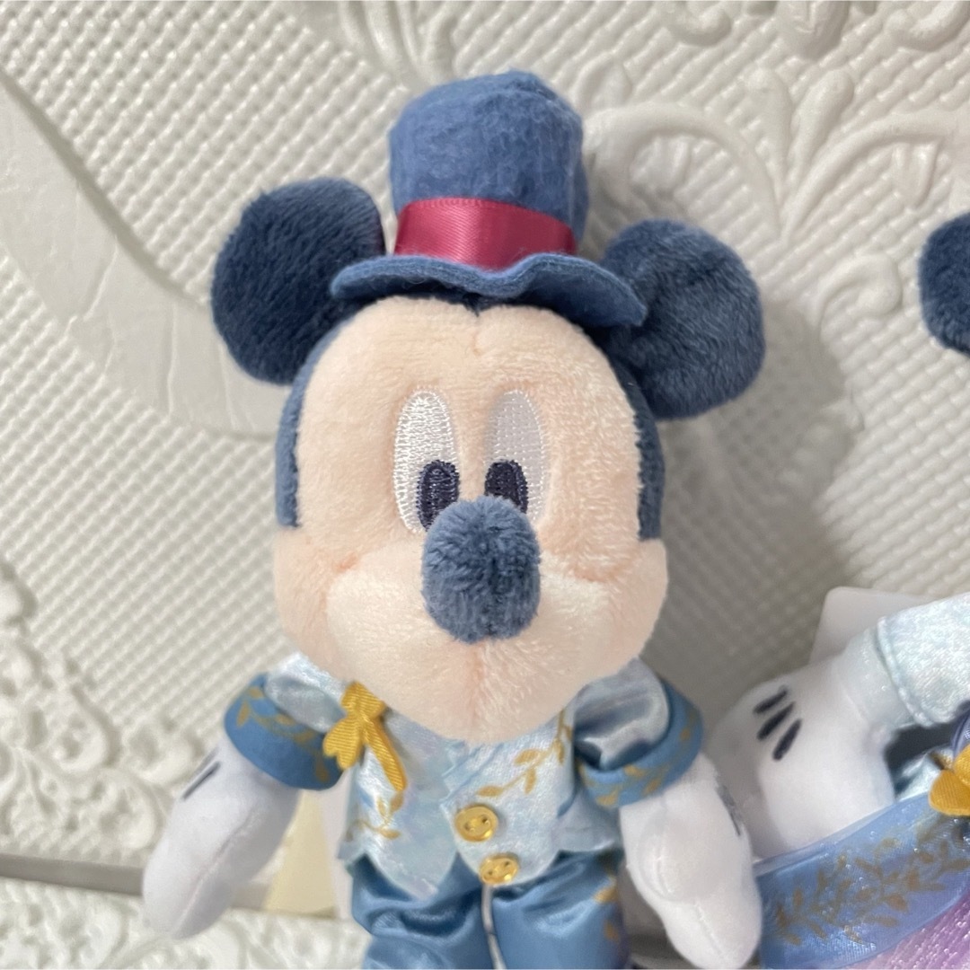 ファンタジースプリングス ぬいぐるみバッジ ミッキー ミニー ファンタジースプリングス ぬいぐるみバッジ ミッキー ミニー