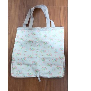 LeSportsac - 【中古】レスポートサック　いちご柄折りたたみトートバッグ