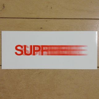 Supreme - SUPREME MOTION LOGO STICKER