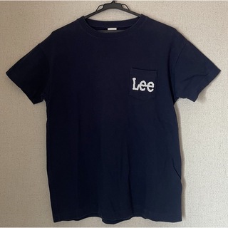 lee リー　ネイビー　Tシャツ　Sサイズ(Tシャツ/カットソー(半袖/袖なし))