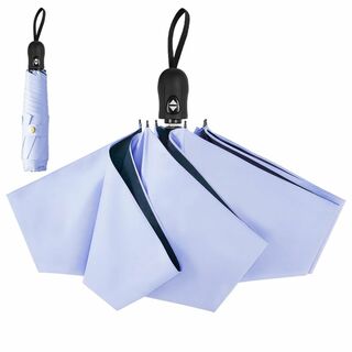 【色: ライトパープル】日傘 折りたたみ傘【遮光遮熱 晴雨兼用 超軽量 230g(その他)