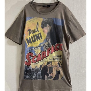 スカーフェイス Scarface 映画Tシャツ　ヴィンテージ　ハリウッド(Tシャツ/カットソー(半袖/袖なし))