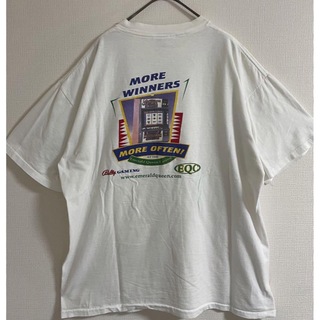90s パチンコ　スロット　Tシャツ　ギャンブルTシャツ　ヴィンテージ　カジノ(Tシャツ/カットソー(半袖/袖なし))