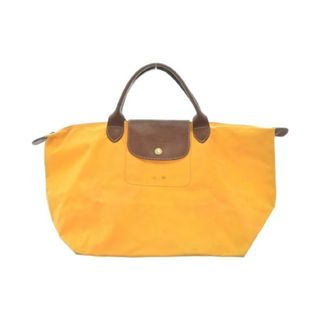 LONGCHAMP - LONGCHAMP ロンシャン ショルダーバッグ - 黄 【古着】【中古】