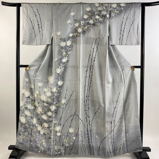 訪問着 身丈162cm 裄丈63.5cm 正絹 美品 名品 【中古】(着物)