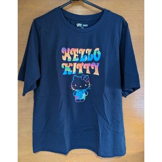 ユニクロ　キティ　コラボＴシャツ　新品・未使用　Мサイズ(Tシャツ(半袖/袖なし))