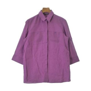 ロロピアーナ(LORO PIANA)のLoro Piana ロロピアーナ カジュアルシャツ 46(XXL位) 紫 【古着】【中古】(シャツ)