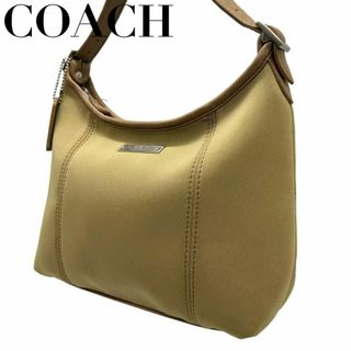 コーチ(COACH)の美品　COACH コーチ　s10 ナイロン　キャンバス　ハンドバッグ　6219(ハンドバッグ)