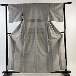 紬 身丈160cm 裄丈62cm 正絹 優品 【中古】(着物)