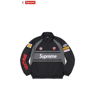 シュプリーム(Supreme)のSupreme x Ducati Track Jacket "Black"(ナイロンジャケット)