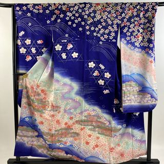 振袖 身丈156cm 裄丈68cm 正絹 優品 【中古】(着物)